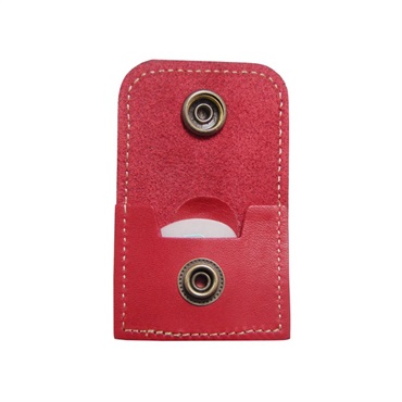 Daiking Corporation 日本製本革ピックケース (RED) 画像2