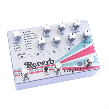 Empress Effects Reverb -High-Quality Stereo Reverb-（エンプレスエフェクツ）リバーブ 画像1