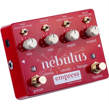 Empress Effects Nebulus-Chorus/Vibrato/Flanger-（エンプレスエフェクツ）モジュレーション 画像1