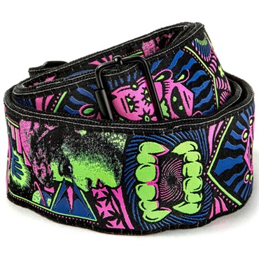 Dunlop (Jim Dunlop) 【夏先取り大特価セール】I Love Dust Jacquard Straps Fangs (ILD05) 画像1