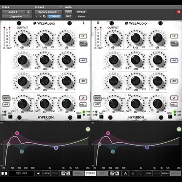 WesAudio 【ウェスオーディオTech From Saturnセール！】【お取り寄せ商品・納期別途ご案内】_HYPERION(Parametric EQ w/Digital Recall )(API500シリーズ)(ウェスオーディオ)【国内正規品】 画像1