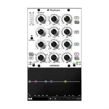 WesAudio 【ウェスオーディオTech From Saturnセール！】【お取り寄せ商品・納期別途ご案内】_HYPERION(Parametric EQ w/Digital Recall )(API500シリーズ)(ウェスオーディオ)【国内正規品】 画像2
