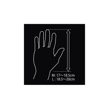 TAMA TDG10BKL [Drummer's Glove]【Black / Size：L】 画像2