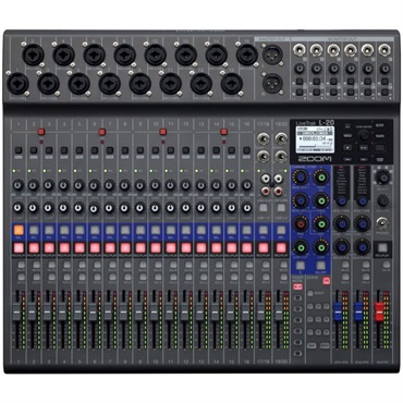 ZOOM LiveTrak L-20(20ch・MIXER)(マルチトラックレコーダー・22イン4アウトUSBオーディオ・インターフェース機能搭載ミキサー)(ズーム) 画像3