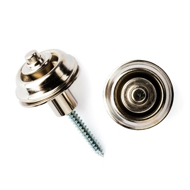 Dunlop (Jim Dunlop) FLUSH MOUNT STRAPLOK NICKEL[SLS1401N] 画像1