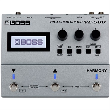 BOSS VE-500(Vocal Guitar Effector)(ボス)(ボーカルエフェクター) 画像1
