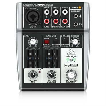 BEHRINGER 302USB XENYX　【USBオーディオインターフェース搭載アナログミキサー】 画像2