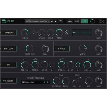 UVI Drum Designer 1.5 (代引不可)(オンライン納品) 画像1