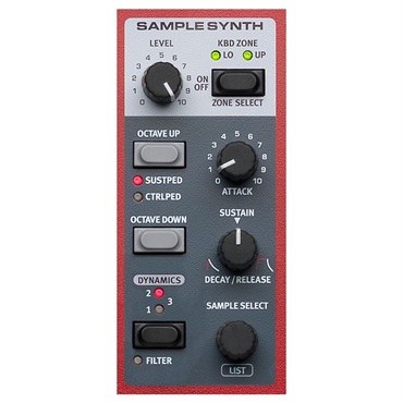 Nord（CLAVIA） Nord Electro 6D 73+専用ソフトケースセット ノードエレクトロ 73鍵 セミウェイト・ウォーターフォール鍵盤 画像5