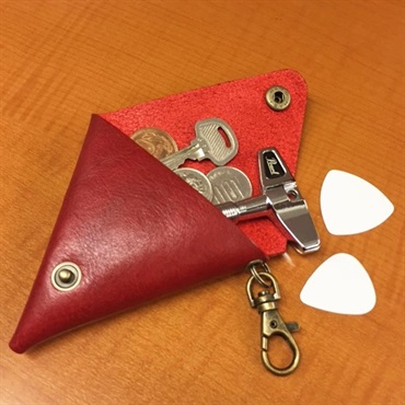 NAZCA LEATHER MULTI CASE (レッド) 画像1