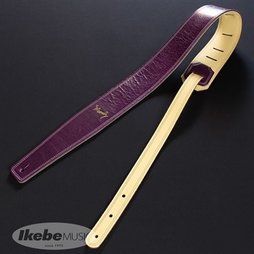 Moody Leather-Leather 2.5inch Standard Tail [Purple-Cream] 画像1