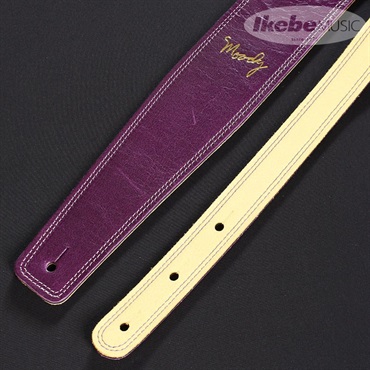 Moody Leather-Leather 2.5inch Standard Tail [Purple-Cream] 画像4