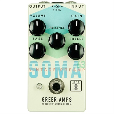 Greer Amps SOMA 63 Vintage Preamp 画像1