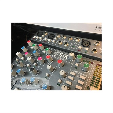 SSL(Solid State Logic) SiX (アナログミキサー)(最大12chサミングミキサー)(国内正規品)(エスエスエル)(シックス) 画像5