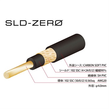 Oyaide 【お取り寄せ商品】 NEO Solderless Series Faster & Stronger The Exclusive Solderless Cable [SLD-ZERO/50mボビン巻] 画像2