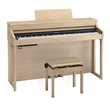 Roland 【7月下旬以降据付予定】HP702-LAS（ライトオーク調仕上げ）(当店限定・3年保証)(古い電子ピアノ無料引取)(全国配送設置無料/沖縄・離島除く)(電子ピアノ) 画像1