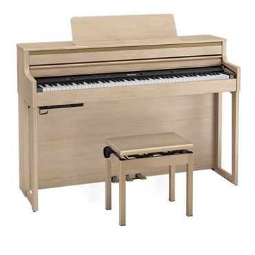 Roland HP704-LAS（ライトオーク調仕上げ）(当店限定・3年保証)(豪華特典つき)(古い電子ピアノ無料引取)(全国配送設置無料/沖縄・離島除く)(電子ピアノ) 画像1