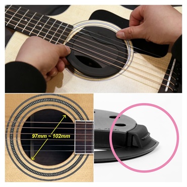 Tim Bud eclipse ギター用多機能サウンドホールカバー 画像7