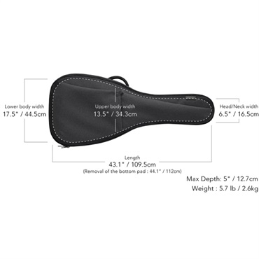 basiner BRISQ-AGDJ Neo Black [アコギ用ケース] 画像4