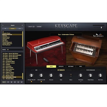 SPECTRASONICS KEYSCAPE (USB Drive) (スペクトラソニックス)(キースケープ)(ピアノ音源) 画像2