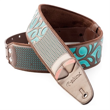 RIGHTON STRAPS 【お取り寄せ商品】 MOJO Series STRAP COLLECTION NASHVILLE (TEAL) 画像1