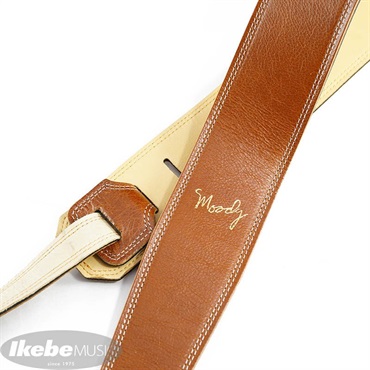 Moody Leather-Leather 2.5inch Standard Tail [Light Brown-Cream] 画像1