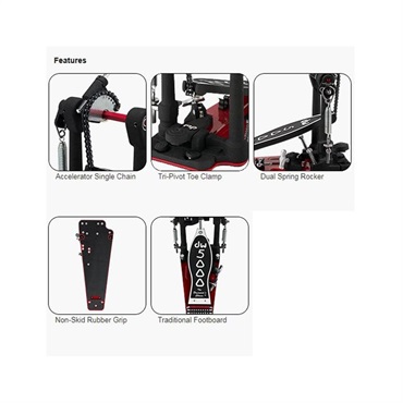 dw DWCP5000AH4 [5000 Delta 4 Series/Single Bass Drum Pedal/Accelerator Single Chain Drive] 【正規輸入品/5年保証】 画像1