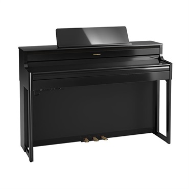 Roland HP704-PES(黒塗鏡面艶出し塗装仕上げ)(当店限定・3年保証)(古い電子ピアノ無料引取)(豪華特典つき)(全国配送設置無料/沖縄・離島除く)(電子ピアノ) 画像1
