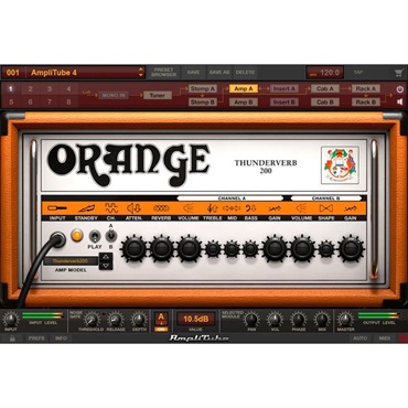 IK Multimedia 【アンプリチューブ Pre-Summer Sale！】AmpliTube Orange (代引不可)(オンライン納品) 画像1