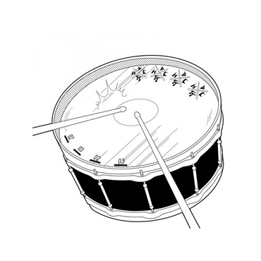 DRUMMERS TOP TEAM DRUM EFFECT SHEET 02 (0.2mm) / Tom set (10，12，13，16インチ) 画像3