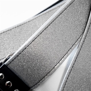 Couch Guitar Strap Silver Sparkle Luggage 画像2