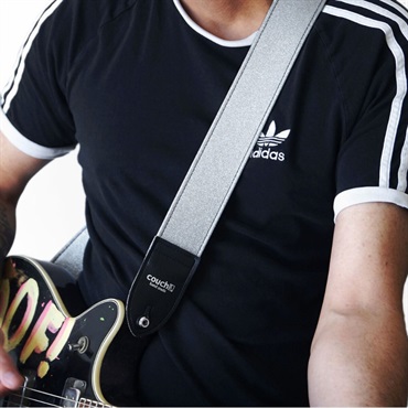 Couch Guitar Strap Silver Sparkle Luggage 画像4