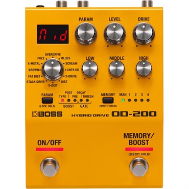 BOSS OD-200 [Hybrid Drive] オーバードライブ ボス 画像1