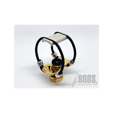 Zac 【お取り寄せ商品】アルトサックス用リガチャー Zac Ligature(ザック・リガチャー)ソリッドシルバー24KGP/ソリッドシルバー【ZL6116】 画像1