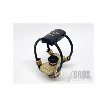 Zac 【お取り寄せ商品】アルトサックス用リガチャー Zac Ligature（ザック・リガチャー） ブラス/エボニー 【ZL1216】 画像1