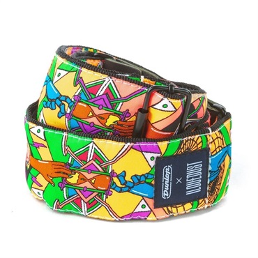 Dunlop (Jim Dunlop) 【夏先取り大特価セール】【春得セール】【生産完了モデル】 I Love Dust Jacquard Straps Hourgrass (ILD08) 画像1