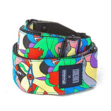 Dunlop (Jim Dunlop) 【夏のボーナスセール】 I Love Dust Jacquard Straps Mountains (ILD09) 画像1