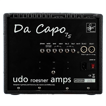 Udo Roesner Amps Da Capo 75 [エレアコアンプ] 画像6