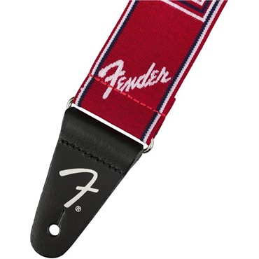 Fender USA 【夏先取り大特価セール】WEIGHLESS MONOGRAM STRAP (Red/White/Blue) (#0990686009) 画像1