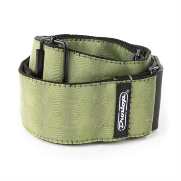 Dunlop (Jim Dunlop) JACQUARD HEXAGON ECHO OLIVE STRAP (D67-10) 画像1