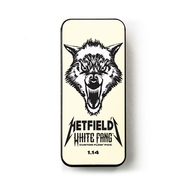 Dunlop (Jim Dunlop) HETFIELD'S WHITE FANG (PH122T114) ピックケースセット [ピック6枚入り/厚さ1.14mm] 画像2