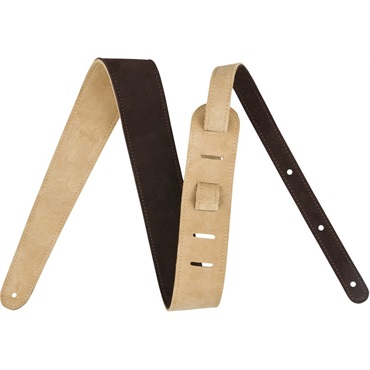 Fender USA 【夏のボーナスセール】 REVERSIBLE SUEDE STRAP (Brown/Tan) (#0990691021) 画像5