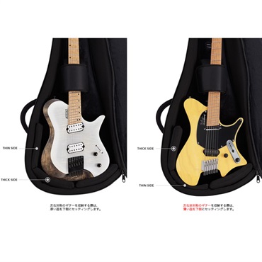 basiner BRISQ-HG Neo Black [ヘッドレスギター用ケース] 画像4