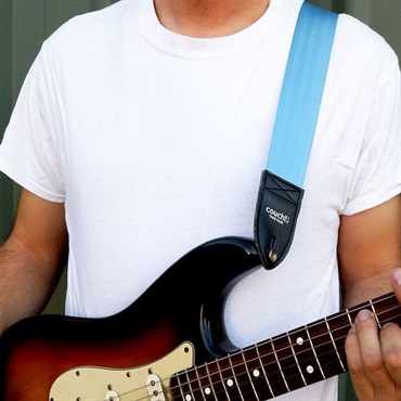 Couch Guitar Strap Lightblue Recaycled Seatbelt(ライトブルー) 画像3