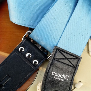Couch Guitar Strap Lightblue Recaycled Seatbelt(ライトブルー) 画像4