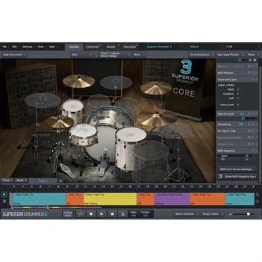 TOONTRACK 【トゥーントラックドラム系スーパーセール！】SUPERIOR DRUMMER 3 (オンライン納品)(2時間以内に納品) 画像1