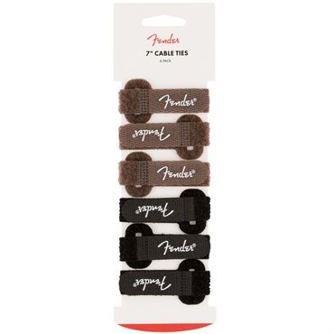Fender USA 【夏のボーナスセール】 CABLE TIES 7 BLACK/BROWN (#0990820111) 画像1