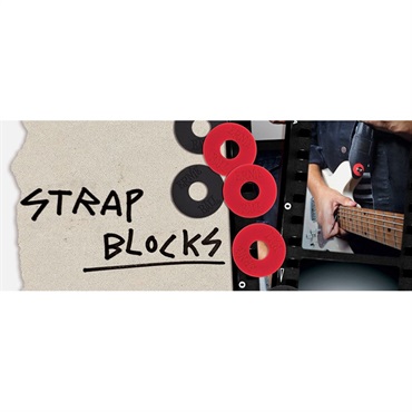 ERNIE BALL #4603 STRAP BLOCKS (4枚入り) 画像1