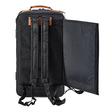 GARD BAGS ガードバッグス / エリートシリーズ 5-ECSK トランペット用トリプル ケース / ブラック コーデュラ ナイロン・ブラウン レザー トリム 画像2