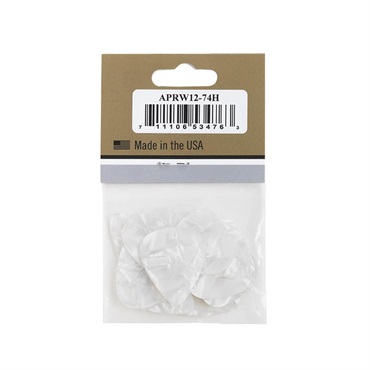 Gibson Pearloid White Picks (Heavy) ×12枚セット [APRW12-74H] 画像2